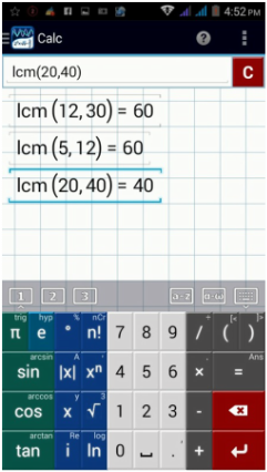What is the least common multiple of 12 and 30 6 9 Least Common Multiple Graphing Calculator By Mathlab User Manual